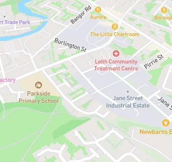 map for Edinburgh Community Food