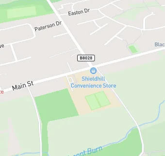 map for Shieldhill Primary School