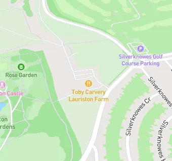 map for Toby Carvery Lauriston Farm