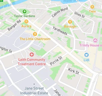 map for YMCA Edinburgh