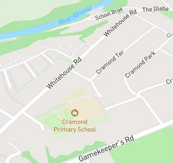 map for Cramond Nursery