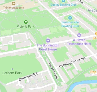 map for Victoria Park Hotel