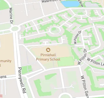 map for Pirniehall Primary School