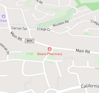 map for Deans Pharmacy