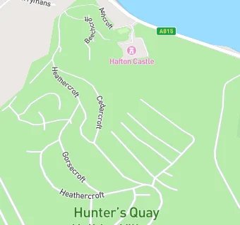 map for Hunter's Quay Leisure Centre