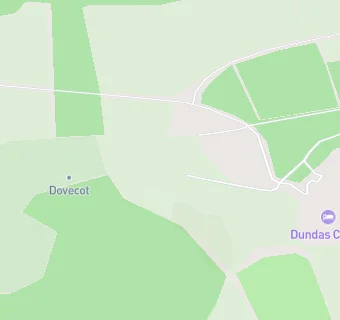 map for Dundas Castle