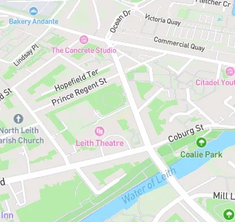 map for LEITH SCHOOL OF ART