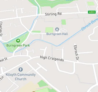 map for Kilsyth Curling Stone