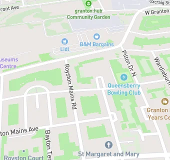 map for Granton Day Centre