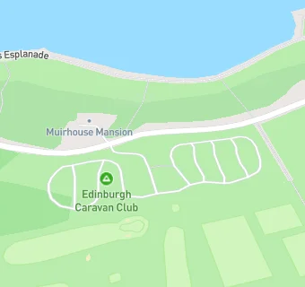 map for Edinburgh CAMC