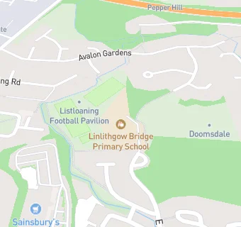 map for Linlithgow Bridge Primary School