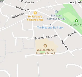 map for Wallacestone Primary School