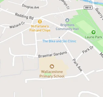 map for Wallacestone Primary School