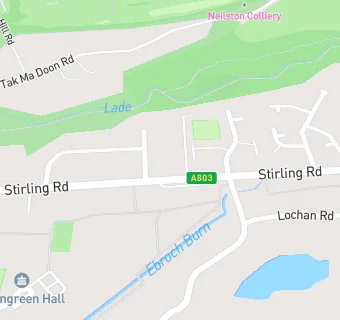 map for Kilsyth Bowling Club