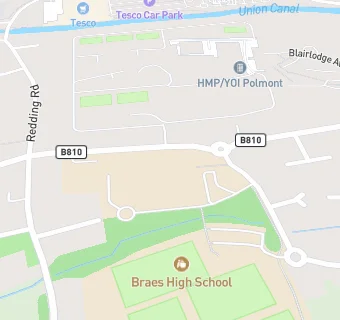 map for Braes High School