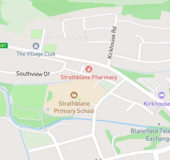 map for Strathblane Nursery School