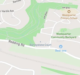 map for Barleystone Court