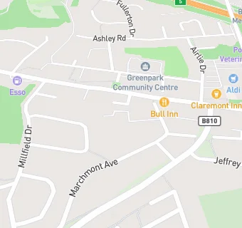 map for Brightons & Polmont Dental Practice