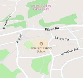 map for Bankier Primary School Nursery