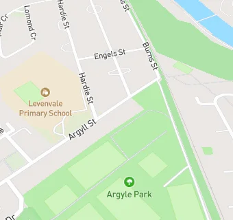 map for Argyle Bowling Club