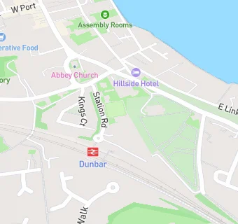 map for Dunbar Bowling Club