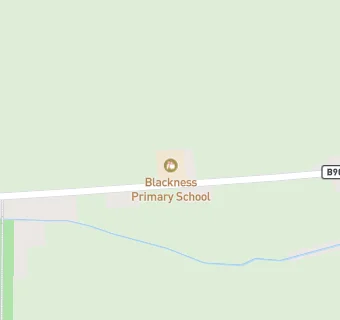 map for Blackness Primary School