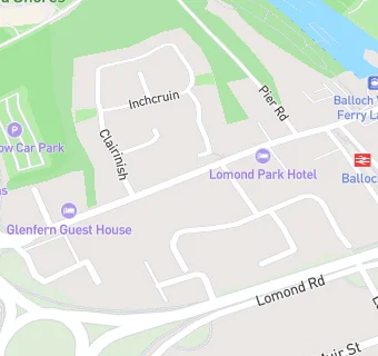 map for Lomond Stores