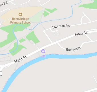 map for Penny Petroleum Bonnybridge Jet