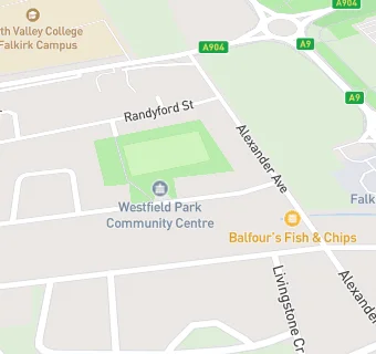 map for Westfield Park Community Centre Cafe