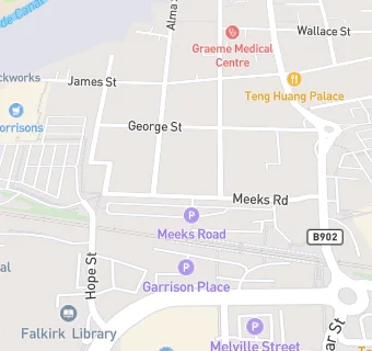 map for Meeks Road Surgery