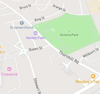 map for Thornhill Community Centre