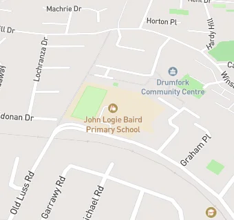 map for John Logie Baird Primary School