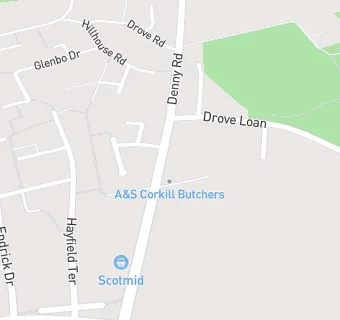 map for A & S Corkill - Butcher