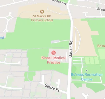 map for Kinglass Medical Practice