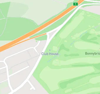 map for Bonnybridge Golf Club