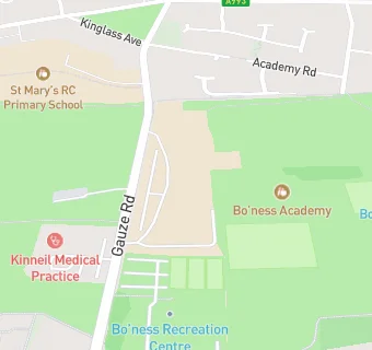 map for Bo'ness Academy