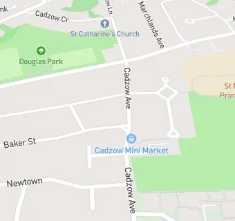 map for Cadzow Mini Market