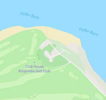 map for Kilspindie Golf Club