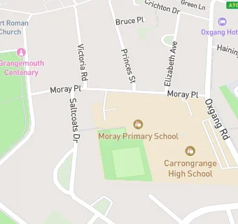 map for Moray Primary School