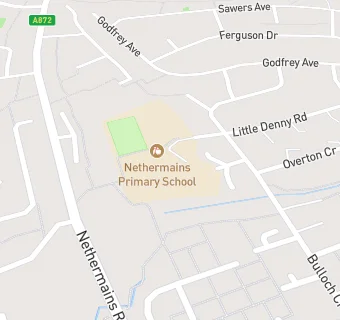 map for Nethermains Primary School