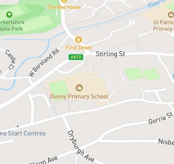 map for Denny Primary School