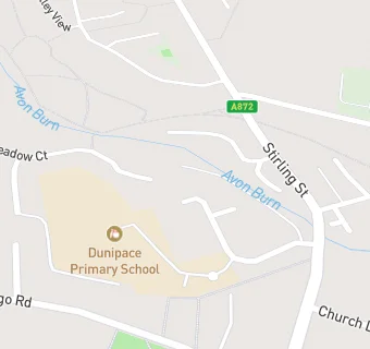 map for Dunipace Primary School Nursery