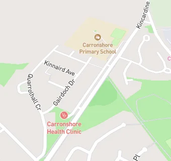 map for Carronshore Primary School