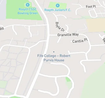 map for Rosyth Fire Station