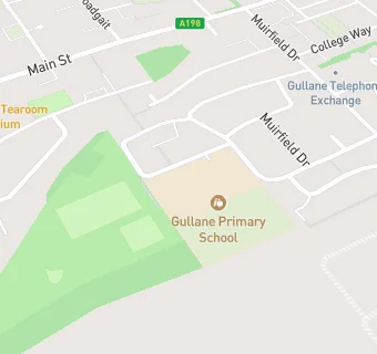 map for Gullane Primary School