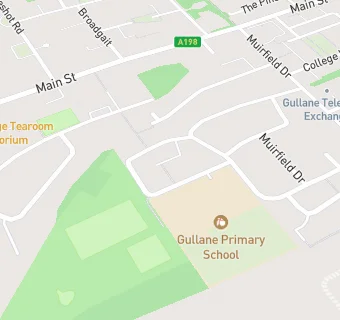 map for Facilities Management at Gullane Primary School