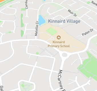 map for Kinnaird Primary School