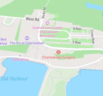 map for Charlestown Surgery