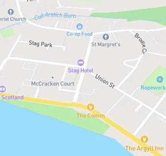 map for Truhealth Pharmacy (Lochgilphead)