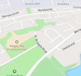 map for Dalgety Bay Primary School